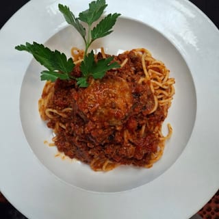 Spaghetti Bolognese Meatball